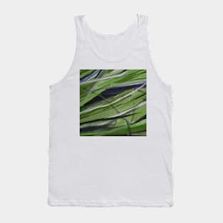 Abstract Grass 1 Digitally Enhanced 12 Tank Top